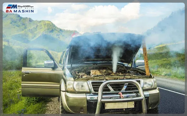 گرم شدن موتور خودرو در سر بالایی