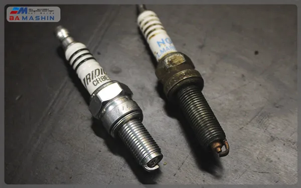 شمع خراب ماشین