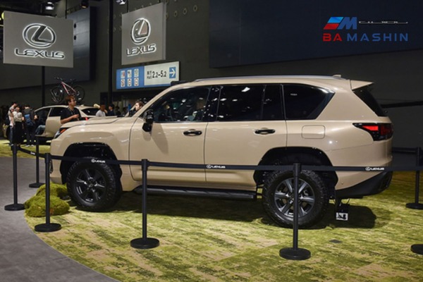 	 رونمایی از جدیدترین پرچمدار لکسوس LX در دبی