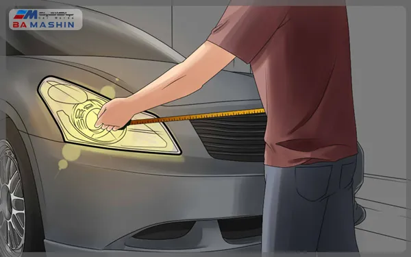 تنظیم کردن چراغ ماشین در خانه