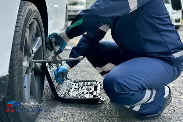 هزینه تعویض لاستیک خودرو در محل برای شهریور ۱۴۰۴