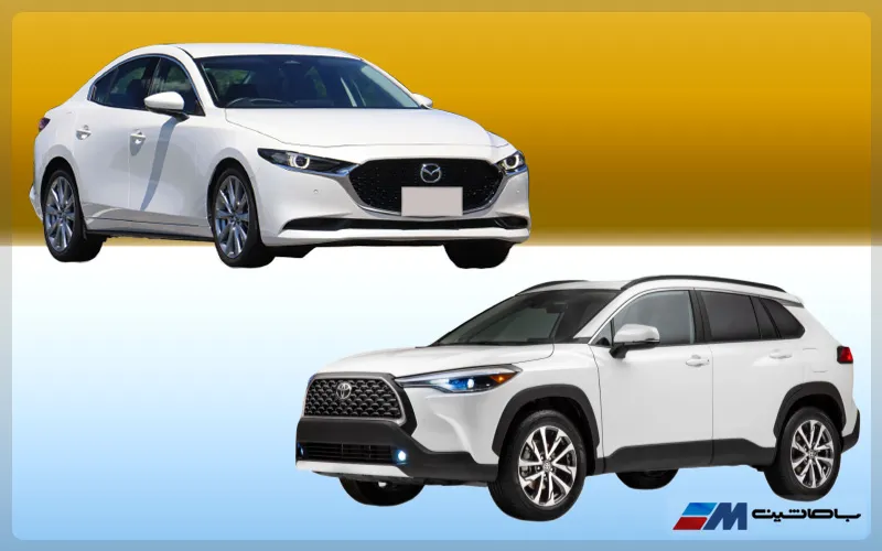 مقایسه مزدا 3 و تویوتا کرولا کراس + مشخصات فنی