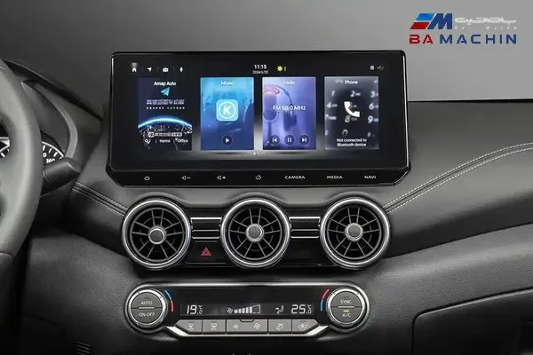 کابین داخلی نیسان سیلفی 2024 با متریال باکیفیت