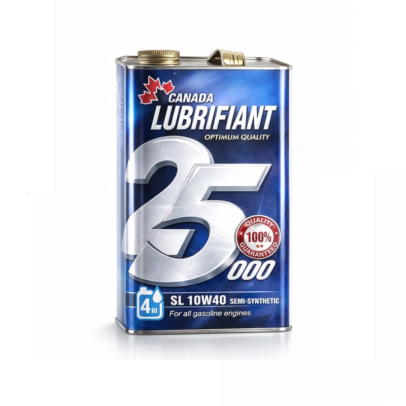 روغن موتور لوبریفنت کانادا 25000 Extra Power نیمه‌سنتتیک 10W-40 API SL 