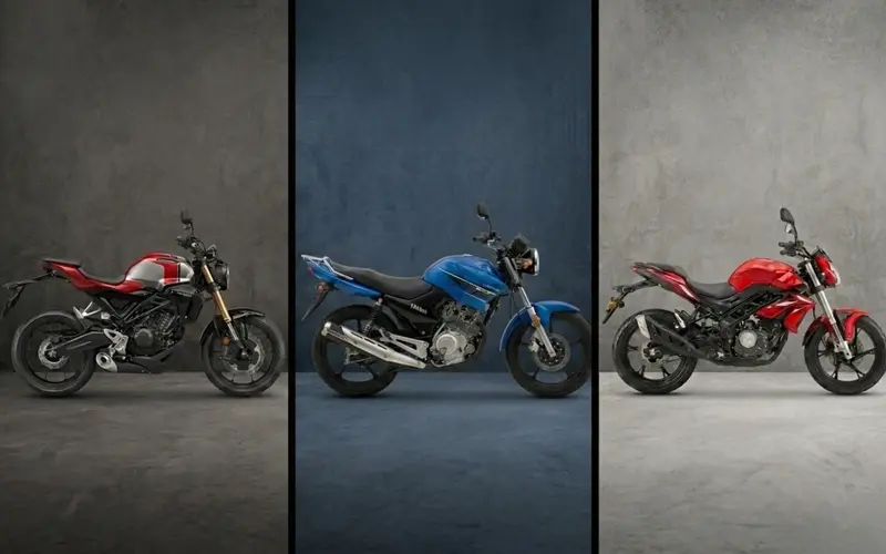 مقایسه هوندا CB 150 با بنلی 150 و یاماها YBR 125 | کدام موتور ارزش خرید بیشتری دارد؟